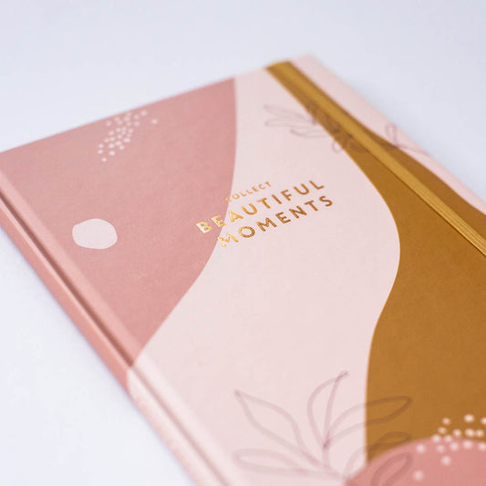 Hoe we bij het idee "Collect Beautiful moments" invulboek kwamen