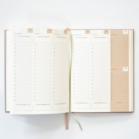 Het verschil tussen een agenda en een planner