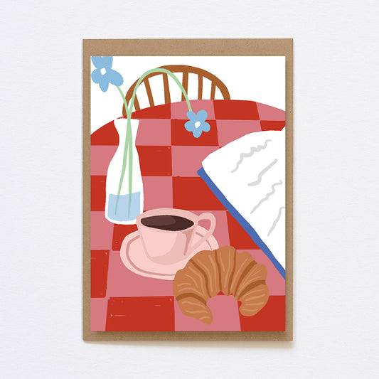 Wenskaart A6 - even een moment voor jezelf