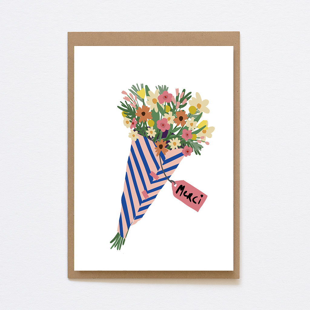 A6 wenskaart om iemand te bedanken