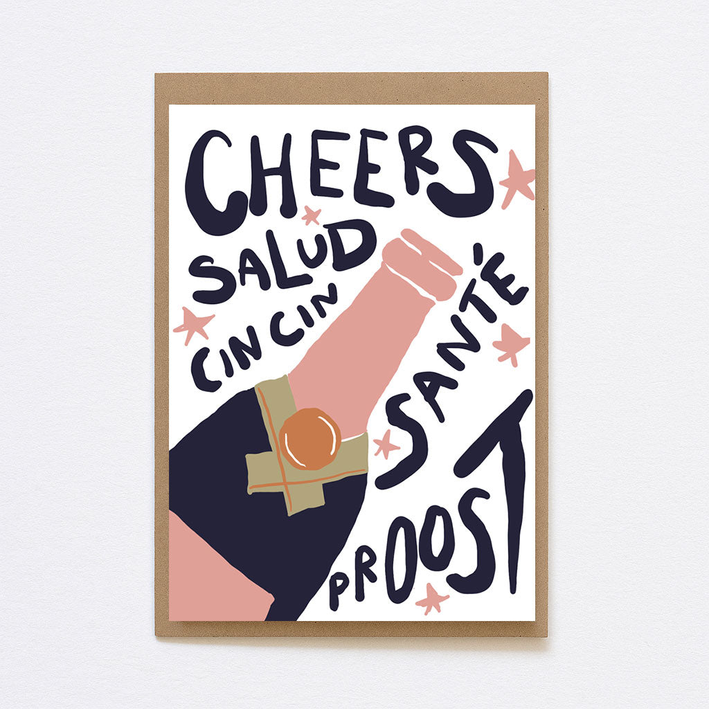 Kaart - Cheers, proost!
