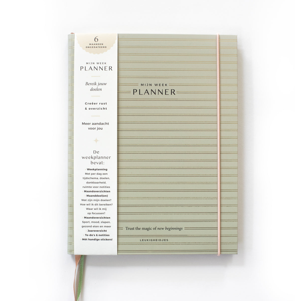 Weekplanner (Oud roze cover)