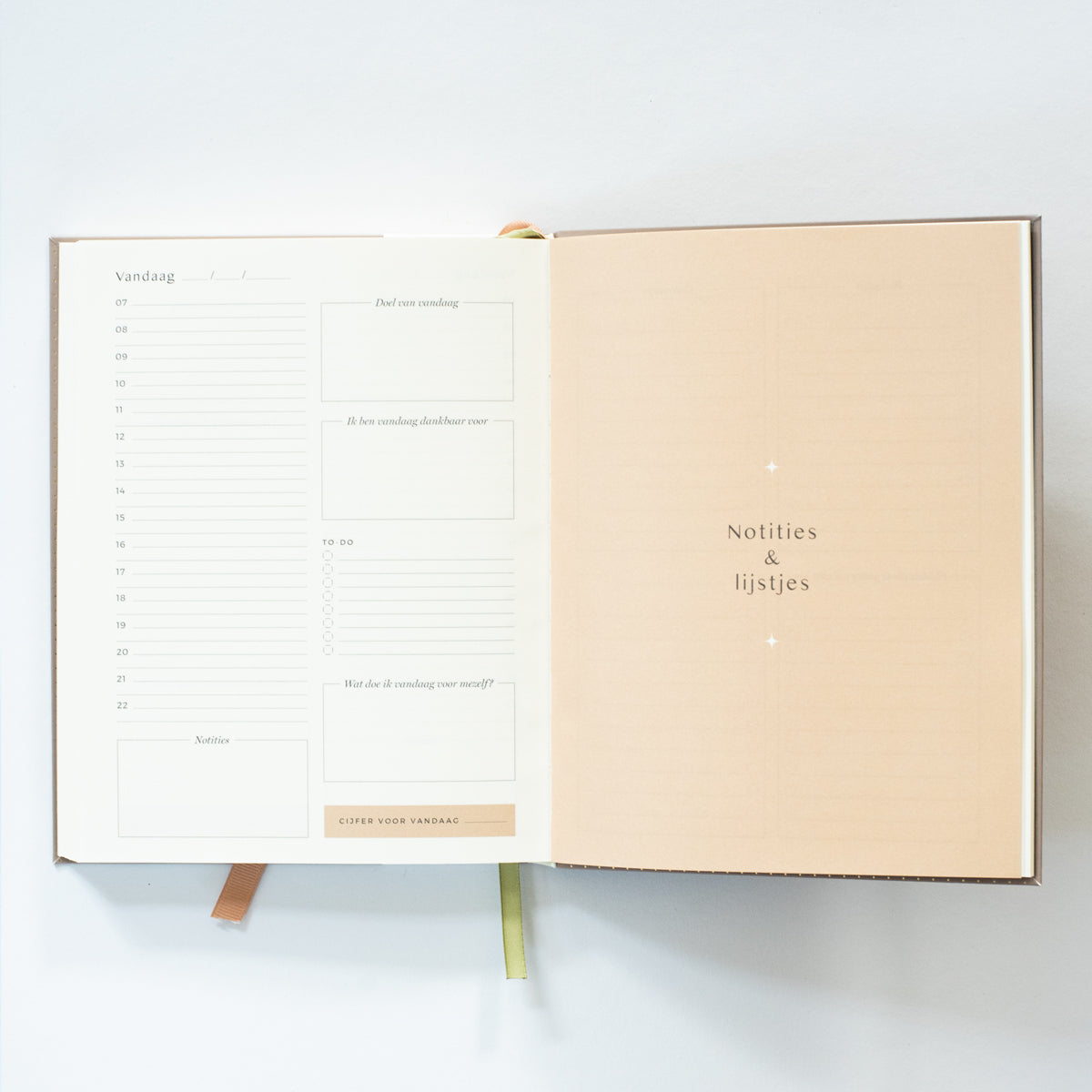 Dagplanner (Beige cover)