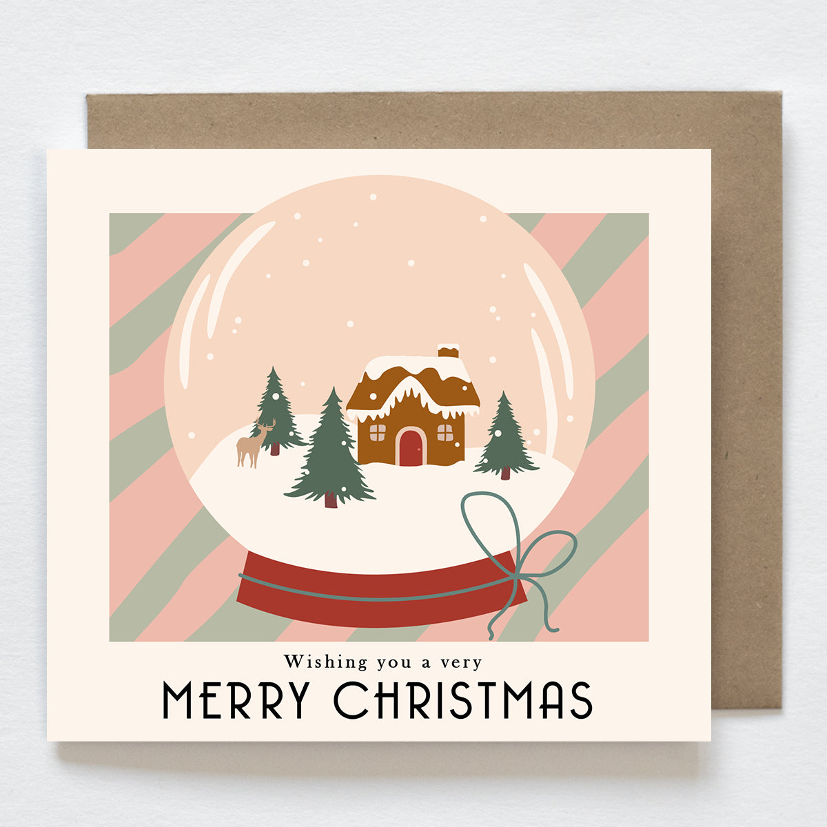 Nostalgische kerstkaarten (8 stuks)