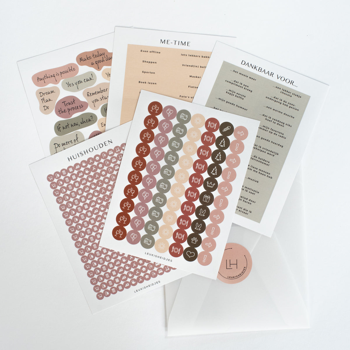 Planner - sticker set