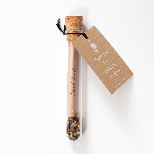 Wensbuisje ' Thank you for helping me grow'