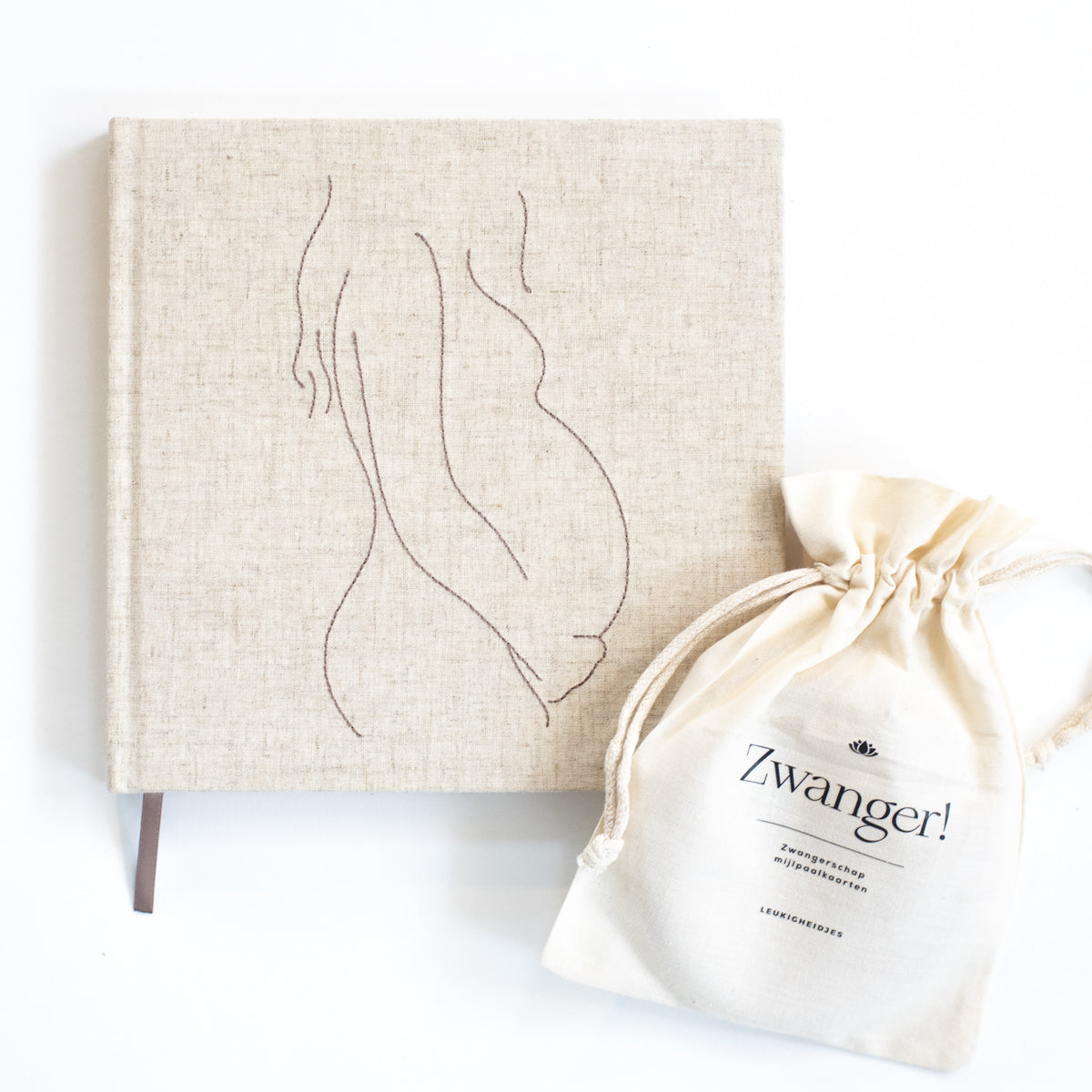 Zwangerschapsherinneringen: Mijlpaalkaarten & invulboek