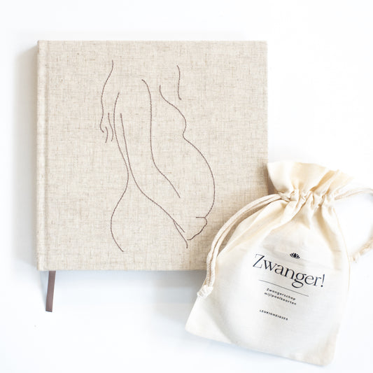 Zwangerschapsherinneringen: Mijlpaalkaarten & invulboek