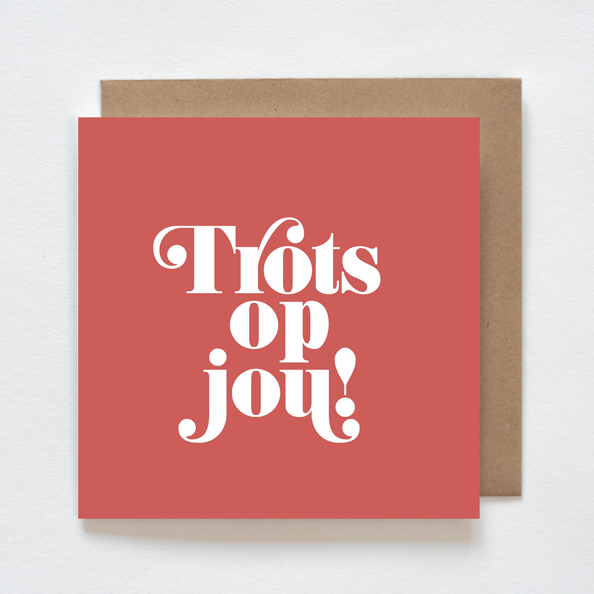 Kaart - Trots op jou