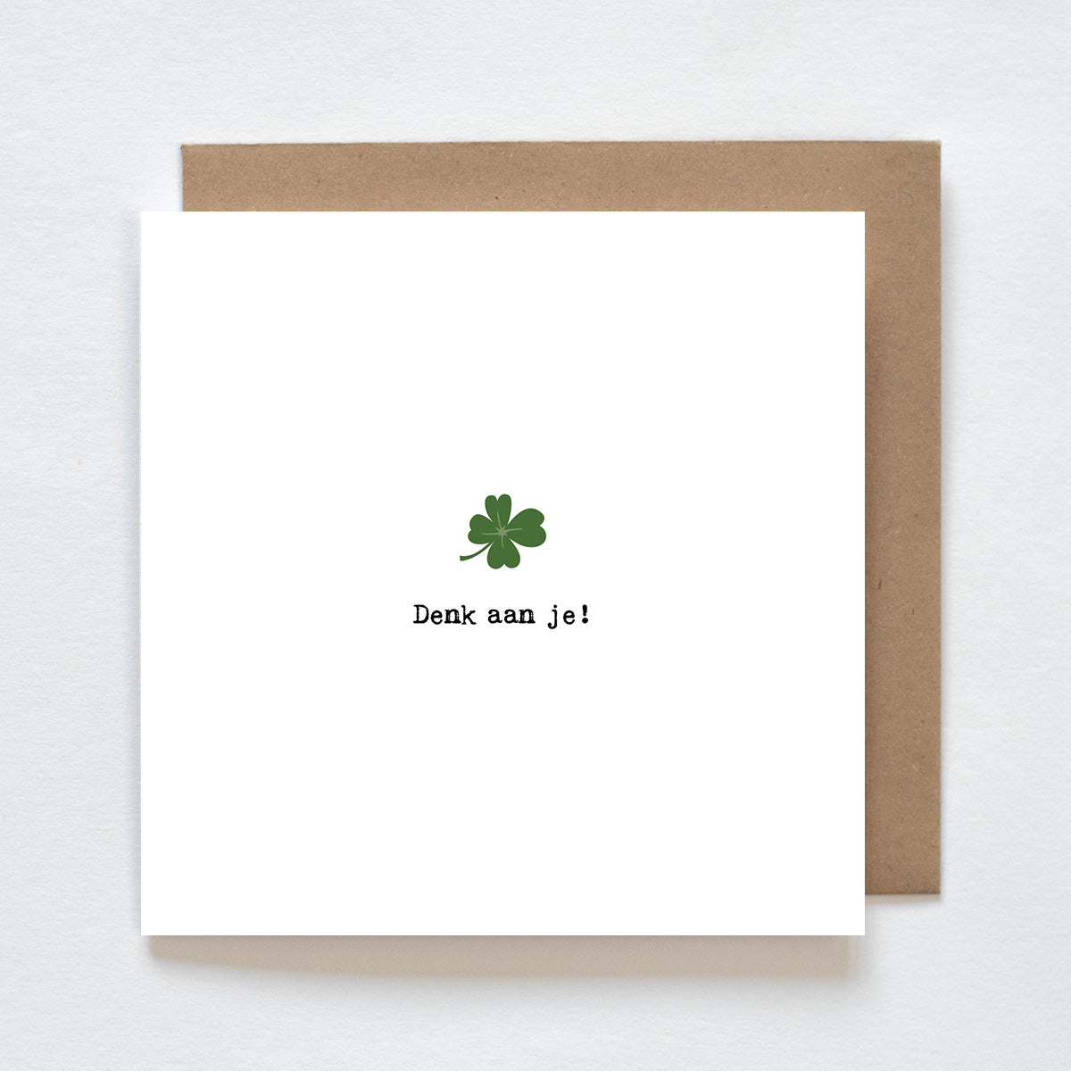 Kaart - denk aan je!