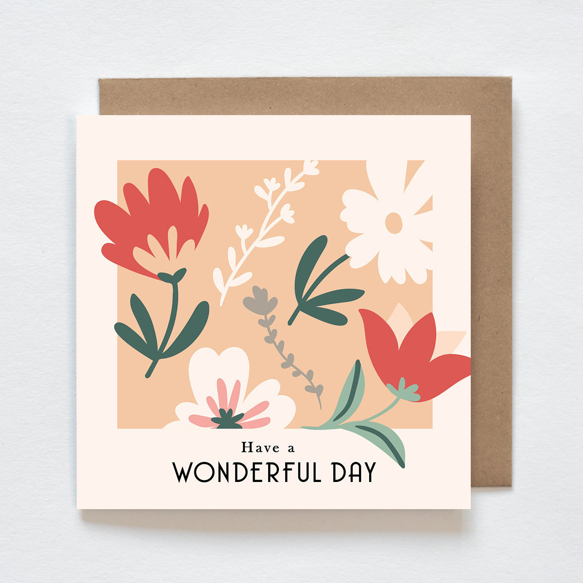 Kaart - Have a wonderful day