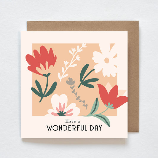 Kaart - Have a wonderful day