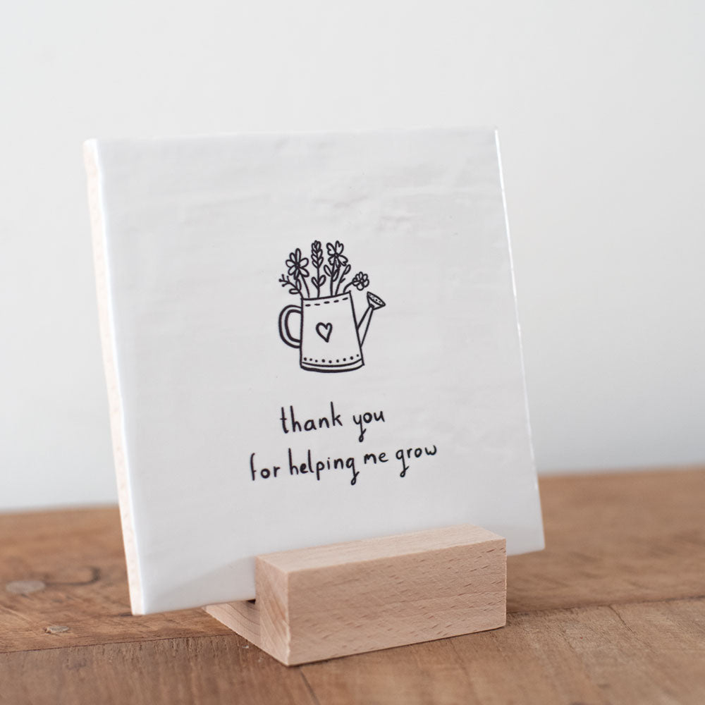 Juffen - Thank you tegel