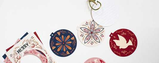 Unieke kerstkaarten met een prachtige kerstbal