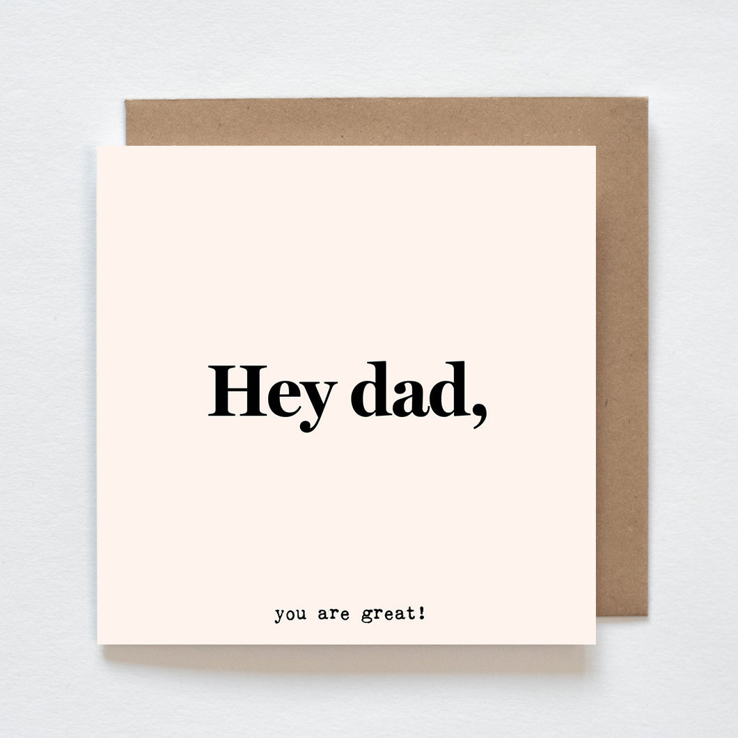 Kaart - hey dad