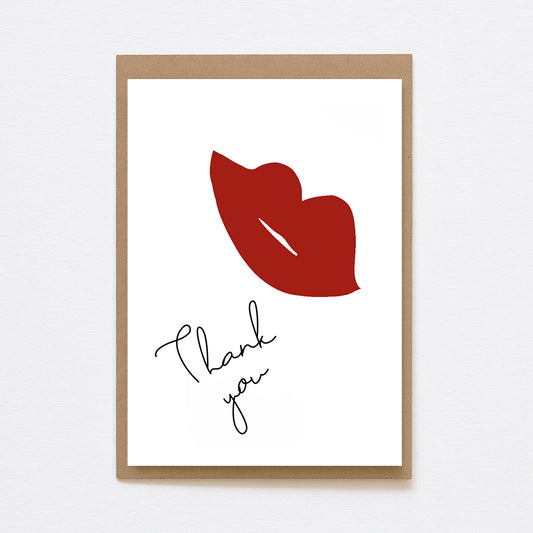 Wenskaart thank you - voor elke gelegenheid