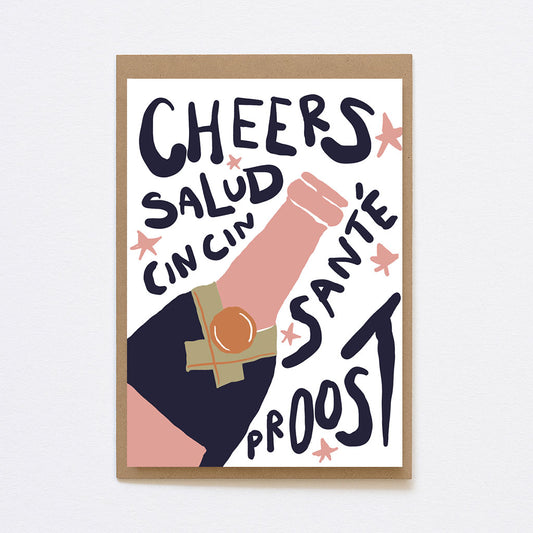 Kaart - Cheers, proost!