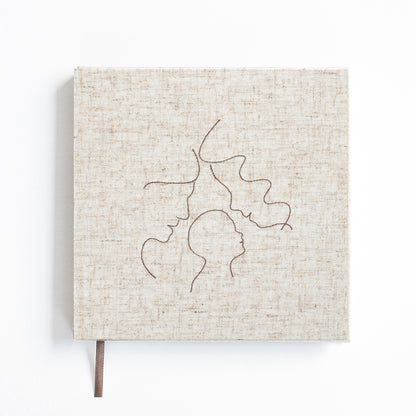 Opa en oma invulboek - linnen