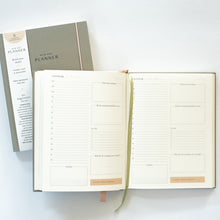 Afbeelding in Gallery-weergave laden, Dagplanner (groene cover)
