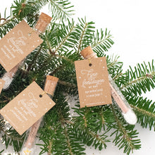 Afbeelding in Gallery-weergave laden, kerst wensbuisje - Fijne feestdagen - wit (per 4 stuks)
