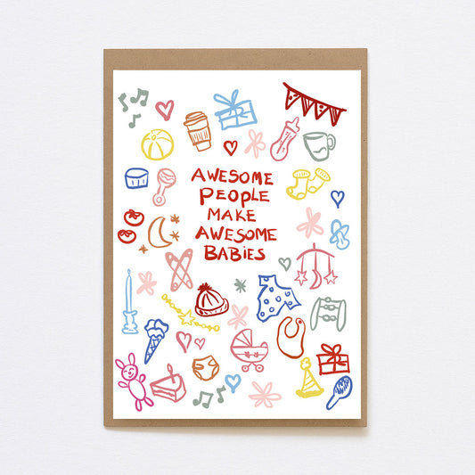 Kaart - Awesome make awesome babies!