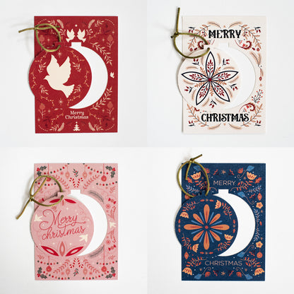 kerstkaarten set (8 stuks)