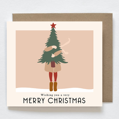 Nostalgische kerstkaarten (8 stuks)