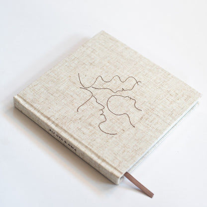 Opa en oma invulboek - linnen