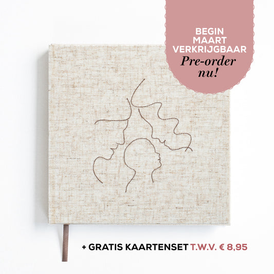 Opa en oma invulboek - linnen