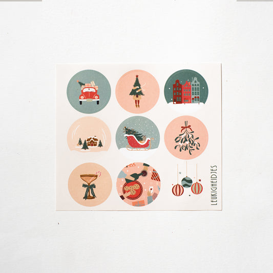 Kerststickers