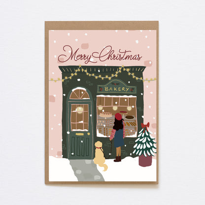 8 Kerstkaarten - Merry Little Shops