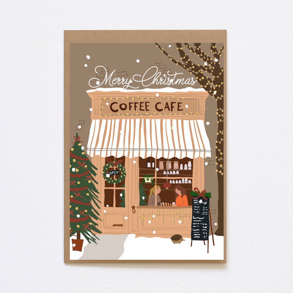 8 Kerstkaarten - Merry Little Shops