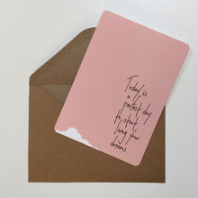 Afbeelding in Gallery-weergave laden, Kaart - Start living your dreams (incl. enveloppe)
