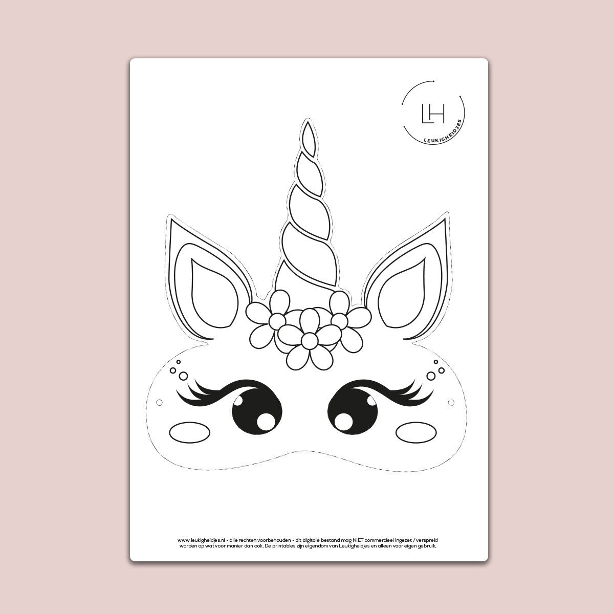 Unicorn masker