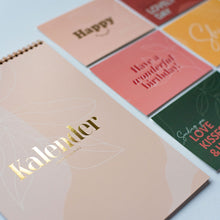 Afbeelding in Gallery-weergave laden, Kalender met gratis 6 verjaardagskaarten
