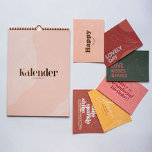 Afbeelding in Gallery-weergave laden, Kalender met gratis 6 verjaardagskaarten erbij. Zo kan je gelijk de jarige een kaart sturen. 
